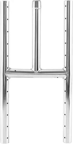 Vista 3 de SHOKHI Piezas de repuesto para chimenea y hoguera de acero inoxidable 304, 12 x 6 pulgadas