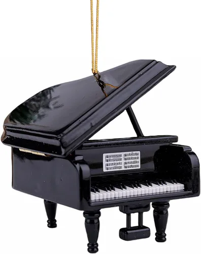 Vista 10 de Juego de batería en miniatura de cuerda de 2.99 pulgadas, adorno colgante de latón, mini instrumento musical, réplica de música, regalos
