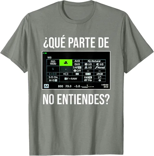Vista 22 de ¿Qué Parte de la cámara no entiendes? Camiseta
