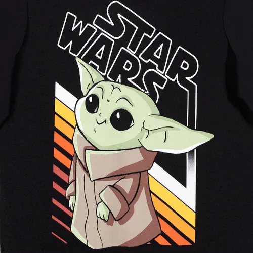 Vista 2 de STAR WARS Mandalorian The Child - Sudadera con capucha de manga larga para niños