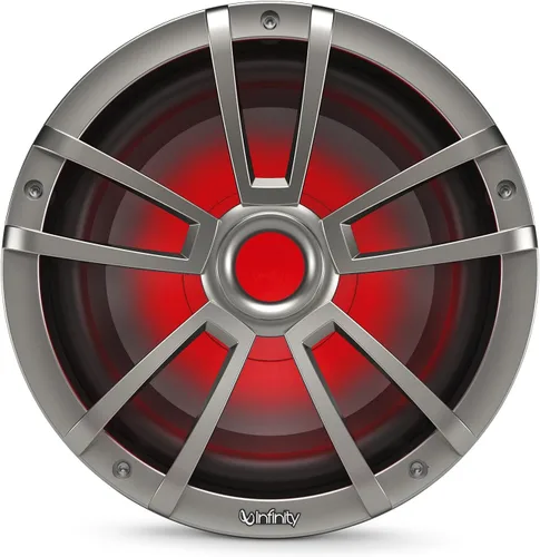 Vista 9 de Infinity 1022MLT - Subwoofer marino de 10 pulgadas con iluminación RGB (titanio)