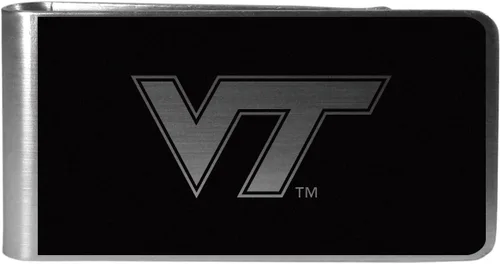 Vista 21 de Siskiyou Sports NCAA Unisex Black and Steel Money Clip