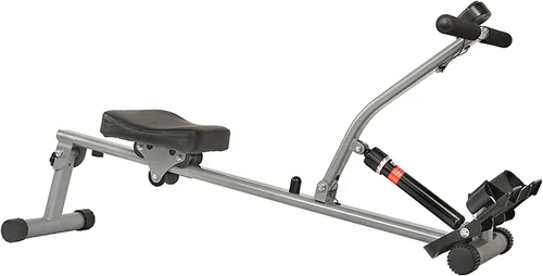 Vista 2 de Sunny Health & Fitness Máquina de remo compacta ajustable con 12 niveles de resistencia para entrenamientos corporales completos y aplicación