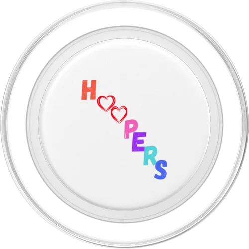 Vista 2 de Dog Agility Dog Hoopers - Hoopers with hearts PopSockets MagSafe PopGrip for iPhone