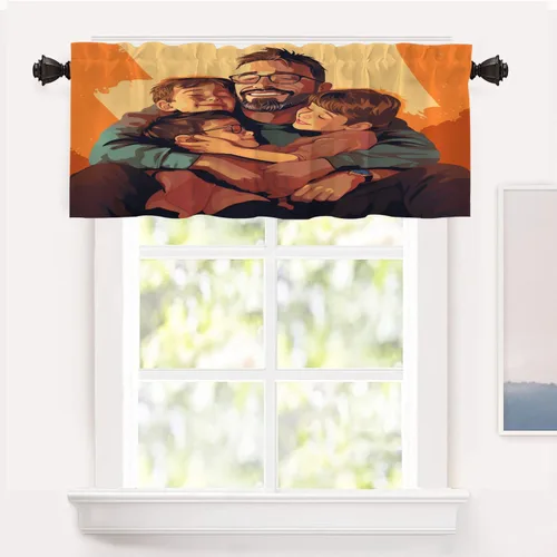 Vista 103 de Shrahala Cortinas blancas S inspiradoras para ventanas de cocina, cortinas negras con palabras cristianas para cafetería, cortinas opacas