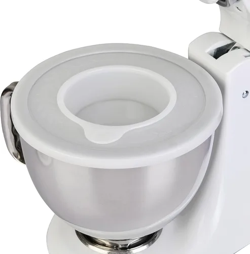 Vista 5 de KitchenAid - Juego de 2 fundas para tazones de 4.5 a 5 cuartos de galón con cabezal inclinable, tapas para tazones