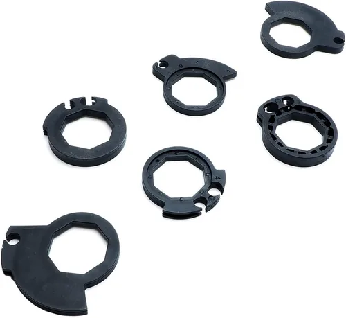Vista 8 de Puños antideslizantes para manillar de acelerador giratorio para motocicleta, motocross (negro)