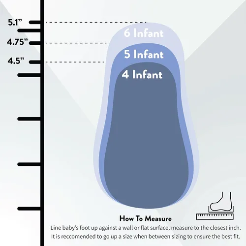 Vista 6 de Travel Bug The Denver Baby Slipper Sock - Zapatos para caminar con suela de goma