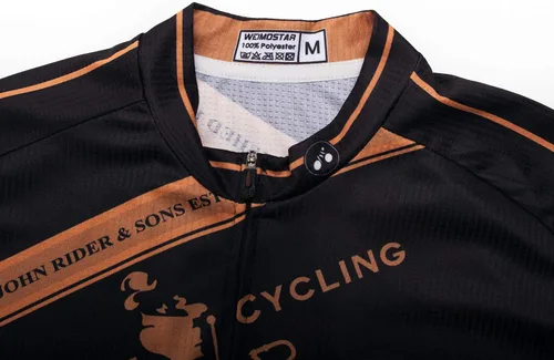 Vista 3 de PSPORT Camiseta de ciclismo para hombre, manga corta, con bolsillos, para ciclismo de verano, para ciclismo