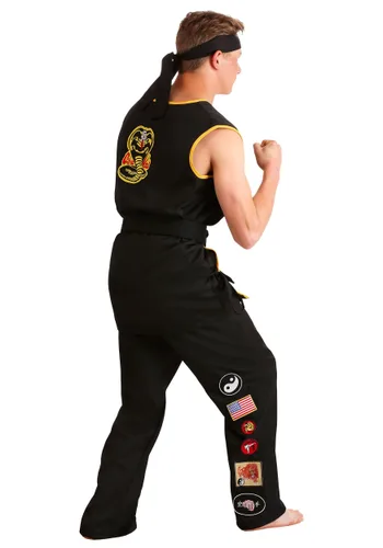 Vista 4 de Disfraz de Cobra Kai Karate Kid Multicolor