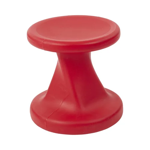 Vista 21 de ECR4Kids Taburete giratorio Wobble, altura del asiento de 14 pulgadas Negro