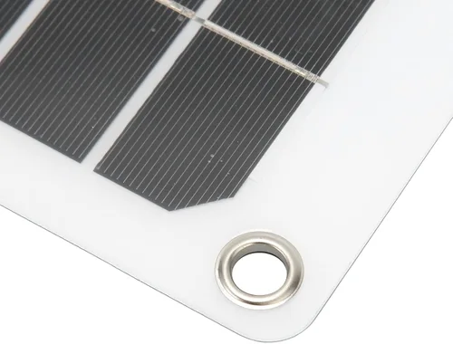Vista 7 de Kit de panel solar, cargador de energía monocristalino de 20 vatios y 5 voltios, panel solar portátil USB, ahorro de energía, para estación