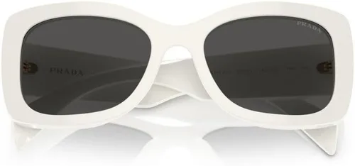 Vista 3 de Prada Gafas de sol PR A 8 S 1425S0 Talc Dark Grey, BlancoGris oscuro