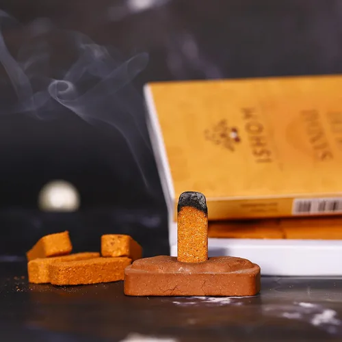 Vista 8 de Smudge - Juego de 45 ladrillos de incienso, Palo Santo, salvia blanca, sandalias Oudh para limpieza de energía negativa y protección, aromaterapia