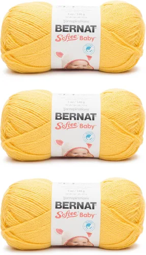 Vista 40 de Bernat Softee - Ovillo de lana para bebé, 5 onzas, calibre 3 ligero, color verde hierba