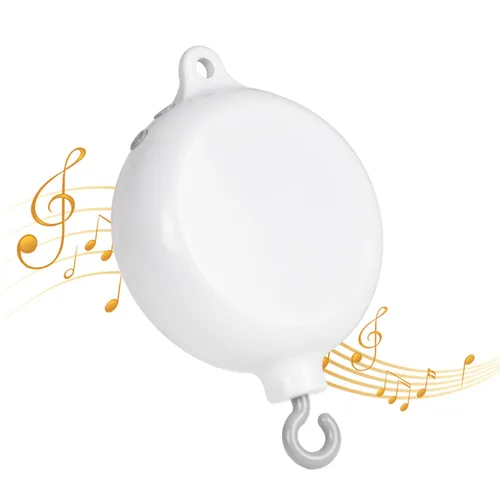 Vista 3 de Brazo móvil de la cuna de la música de 26 pulgadas DIY con el Blanco DIY