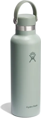 Vista 2 de Hydro Flask Botella de agua – Acero inoxidable aislado – Antiderrames, a prueba de fugas en 21 oz Tonal Trillium