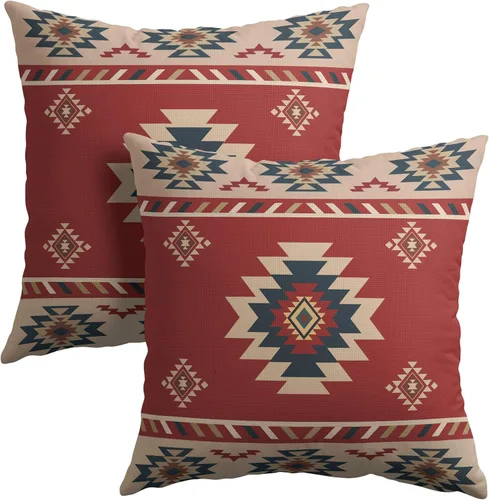 Vista 48 de Fundas de cojín decorativas con temática de verano náutica costera de 12 x 12 pulgadas, juego de 2 fundas de cojín de color aguamarina azul verdoso