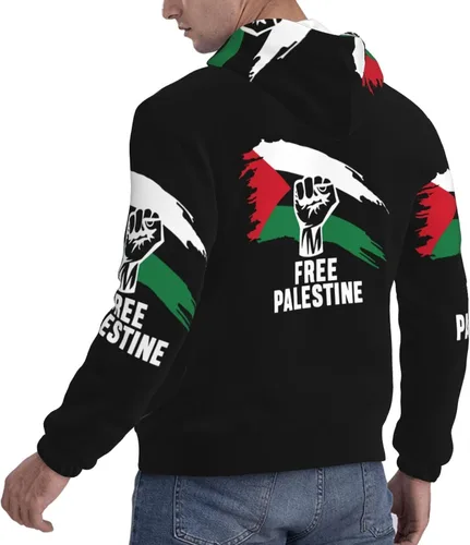 Vista 5 de Free Palestine Sudaderas con capucha Hombre Mujer Sudadera Unisex Sudadera con capucha