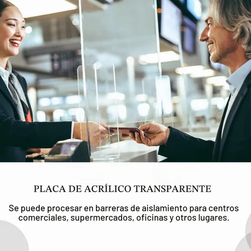 Vista 6 de Roowest 2 piezas de láminas de plexiglás acrílico transparente de 18 x 36 pulgadas, 1/4 pulgada de grosor, paneles de plástico transparente, láminas