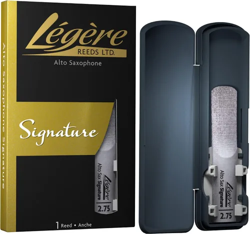 Vista 8 de Cañas Légère - Caña para saxofón alto, Signature, fuerza 2.00 (ASG2.00) - Caña sintética premium para instrumentos de viento-madera
