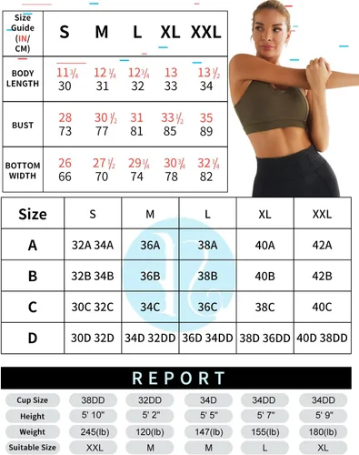 Vista 6 de RUNNING GIRL - Brasier deportivo de alto impacto para mujer, brasier de espalda cruzada, brasier de entrenamiento, brasier de yoga de línea larga