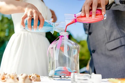 Vista 7 de Sandtastik Arena de color Aqua Classic: caja a granel de 25 libras de arena de grano fino vibrante para artes y manualidades, botellas de arena