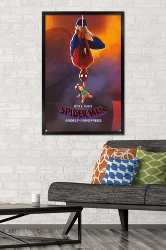 Vista 2 de Trends International Marvel Spider-Man: Across The Spider-Verse - Póster de Peter & Mayday Parker de una hoja, 34 pulgadas de largo x 22.4 pulgadas