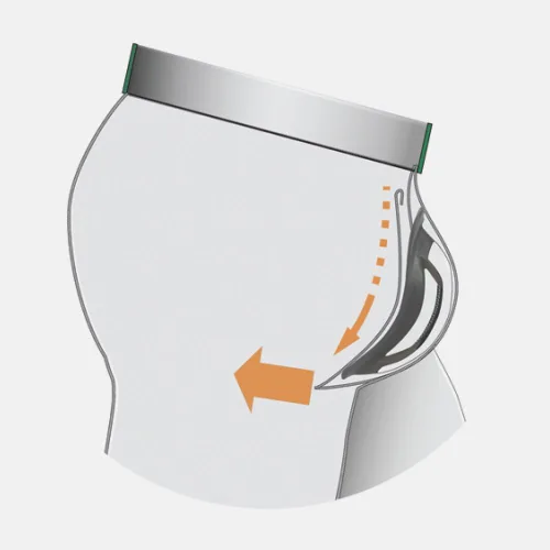 Vista 7 de Suspensorio con copa protectora deportiva BioFlex, tallas para adultos y jóvenes, de Shock Doctor