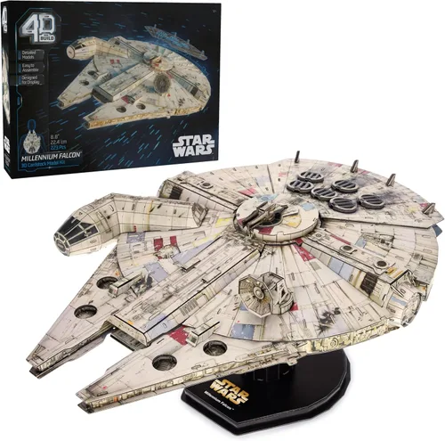 Vista 10 de 4D Build Star Wars Deluxe Venator Class Star Destroyer - Kit de modelo 3D, coleccionables de Star Wars y decoración de escritorio, rompecabezas