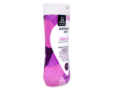 Vista 3 de Summer's Eve Lavado limpiador para pieles sensibles, Island Splash 9 oz