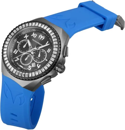 Vista 2 de TechnoMarine Ocean Manta TM-221040 - Reloj de cuarzo para hombre, Azul