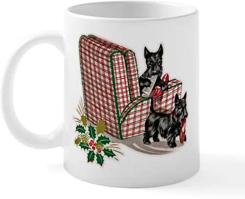 Vista 9 de CafePress Cloud Angel & Scotty Taza de café de cerámica (11 oz)