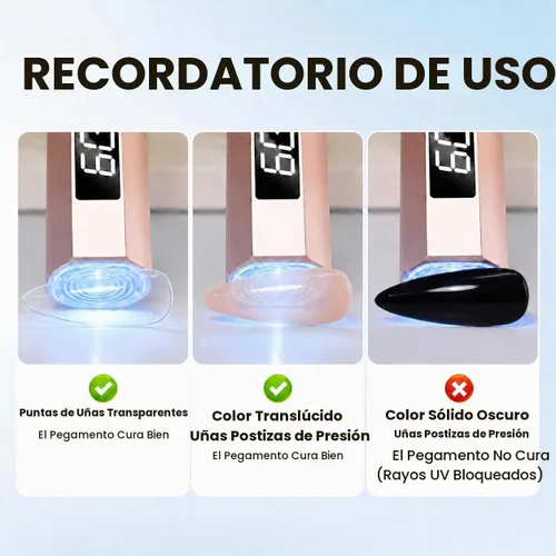 Vista 7 de Beetles - Esmalte de gel 9 en 1 para puntas de uñas
