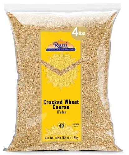 Vista 12 de Rani - Trigo grueso agrietado (trigo fada/bulgur #3) 32 onzas (2 libras) 32.03 oz ~ Todo natural Vegano Apto para gluten Sin OMG Kosher