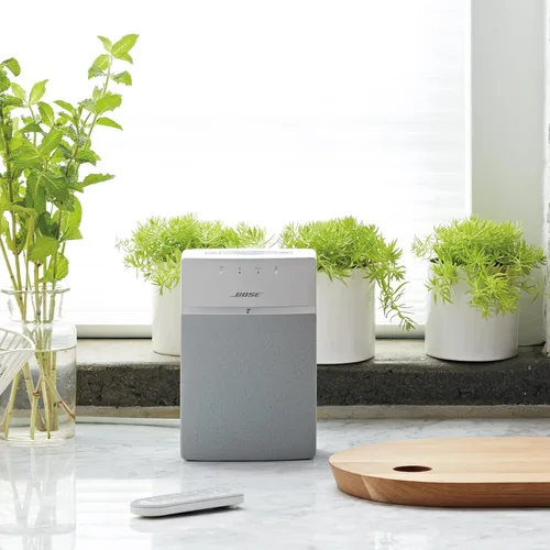 Vista 2 de Sistema de música inalámbrico Soundtouch 10 de Bose, negro Blanco