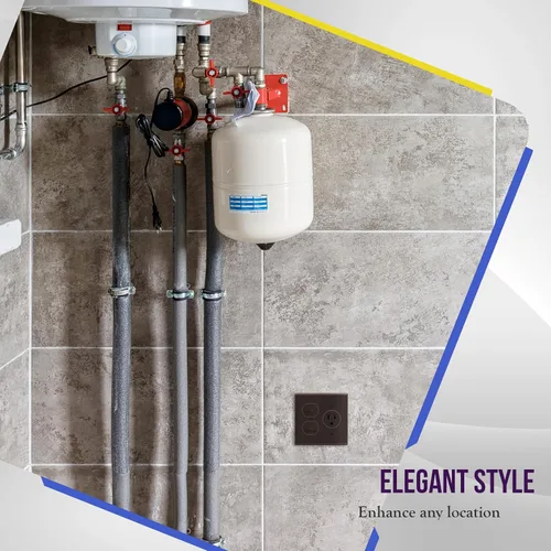 Vista 6 de ENERLITES Combinación de salida dúplex / receptáculo individual de 1.406 pulgadas, cubierta de placa de pared con orificio, tamaño estándar de 2