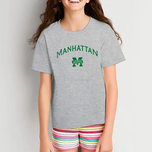 Vista 385 de NCAA Arch Logo, camiseta juvenil color del equipo, universidad - universidad