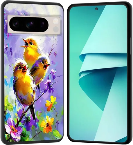Vista 85 de Funda para Pixel 4 XL, funda de goma de silicona suave a prueba de golpes, funda protectora de cuerpo completo para Google Pixel 4 XL, ciervo