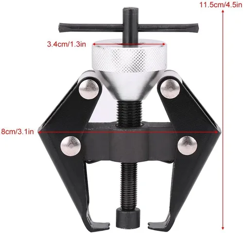 Vista 4 de VGEBY Extractor de terminales de batería, herramienta de reparación de extractor de brazo de limpiaparabrisas, extractor de brazo