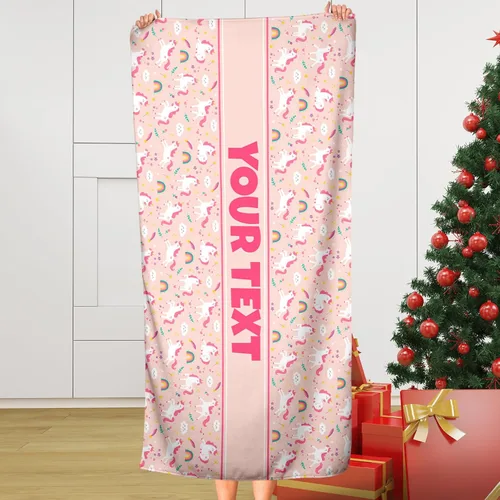 Vista 22 de Toalla de baño o playa personalizada para niños, mariposas, nombre/texto personalizado, secado rápido/absorbente para baño de niños, regalo