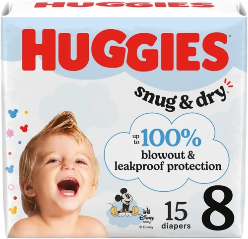 Vista 30 de Pañales Huggies Snug & Dry para bebé