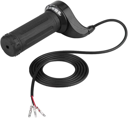 Vista 7 de Empuñadura del acelerador, acelerador universal de velocidad de giro con conexión de 3 cables para scooter eléctrico, bicicleta, bicicleta