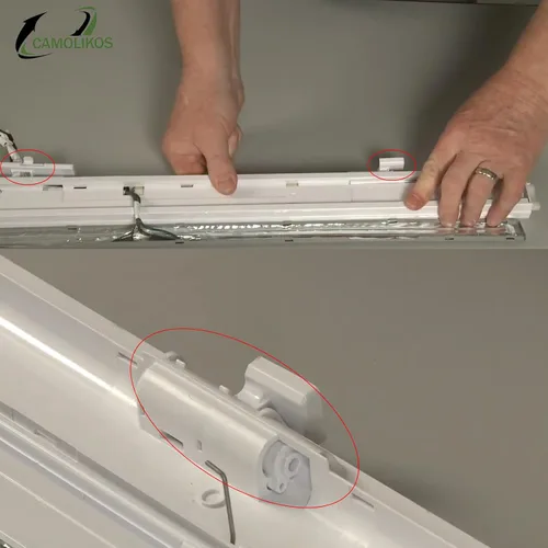 Vista 5 de DA61-08305A Bisagra-Bisagra de puerta de refrigerador francés para Samsung