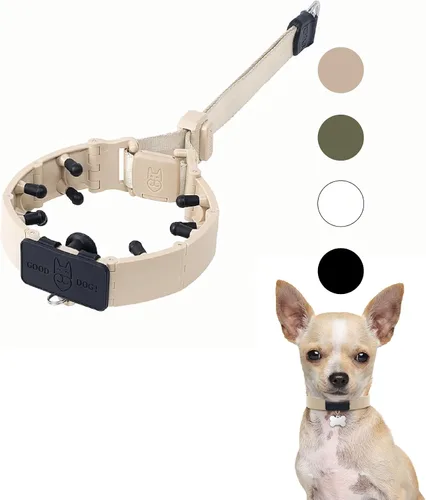 Vista 17 de SVD.PET Collar de punta para perro para entrenamiento sin tirones, hebilla de liberación rápida ajustable para perros pequeños