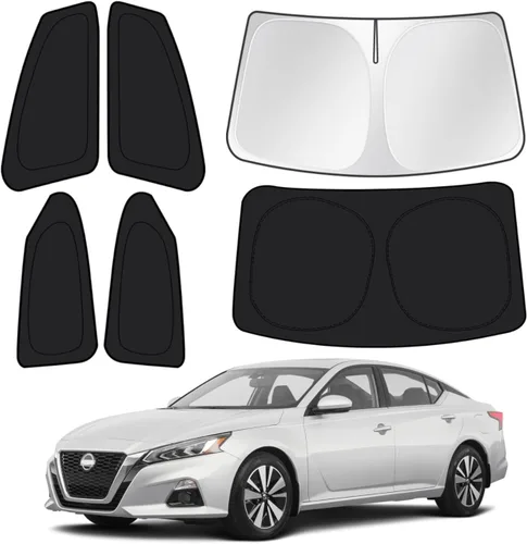 Vista 130 de Canvcle Parasol para parabrisas para Tesla modelo Y/3 2017-2025 2026 (compatible con modelos 2025 Y Juniper/2024 Modelo 3 Highland), parasol grueso