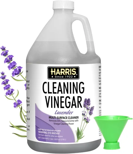 Vista 7 de HARRIS Vinagre de limpieza multiusos limpiador de superficies para el hogar, 128 onzas (Eucalyptus) con embudo fácil de verter incluido