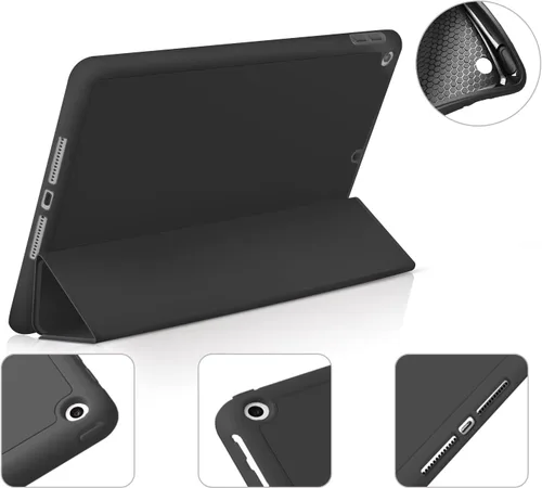 Vista 7 de kenke Funda para iPad de 6ª/5ª Generación (Modelo 2018/2017) de 9.7 Pulgadas con Soporte para Lápiz, Cubierta Inteligente Ligera con Soporte