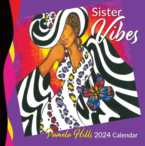 Vista 11 de Shades of Color Girlfriends, A Sister's Sentiments - Calendario afroamericano 2018 de Cidne Wallace de 12 x 12 pulgadas, (18GF)