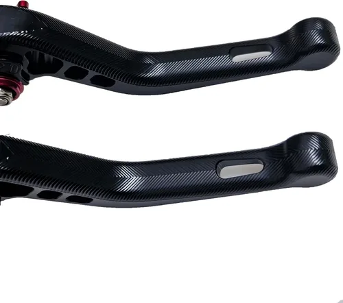Vista 3 de Compatible con GSX250R 2017-2020, GSR750/GSX-S750 2011-2021, TL1000S 1997-2001, par de palancas de embrague de freno corto, color negro